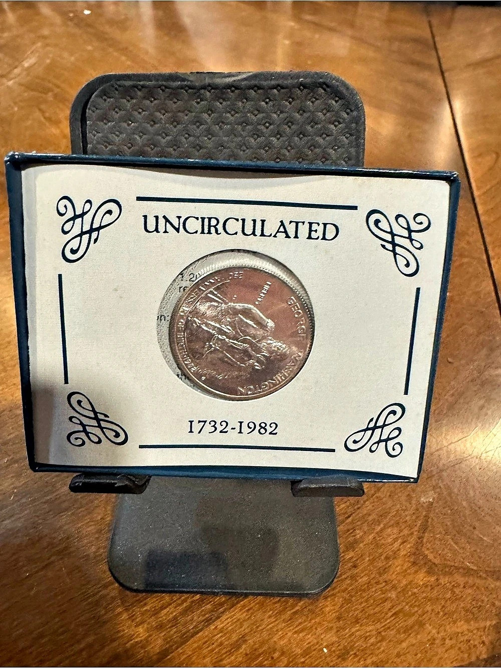 United States Mint George Washington 250th Anniversary silver commemorative half
